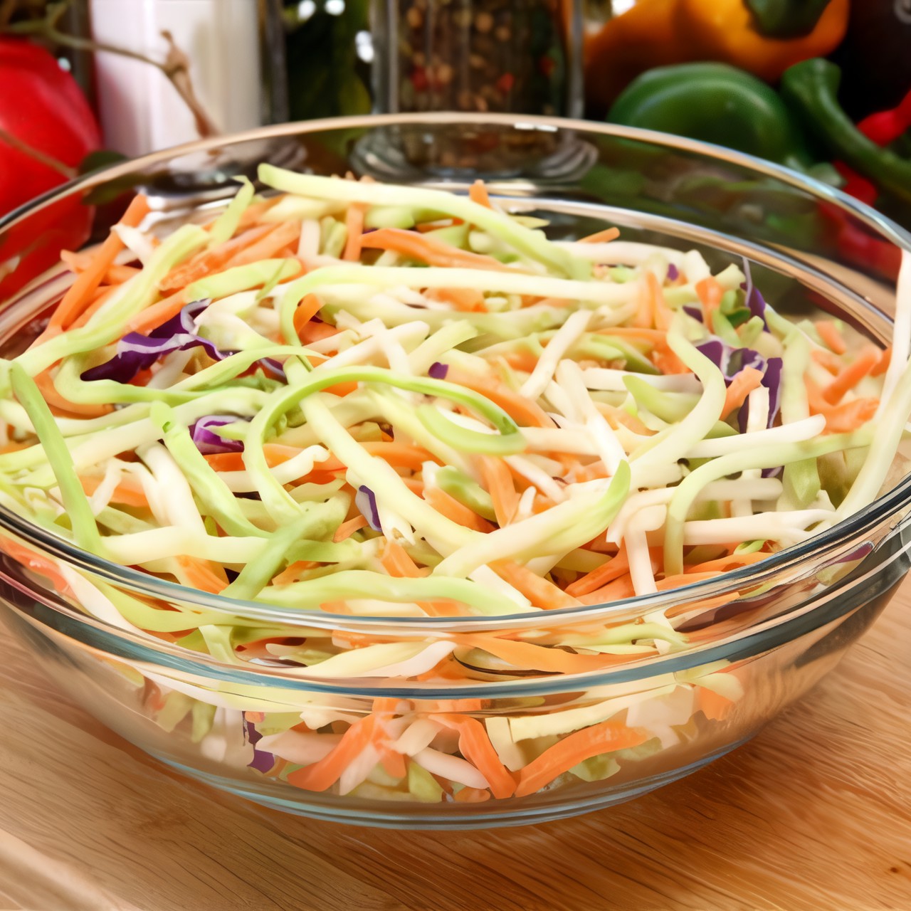 Салат из шинкованной капусты