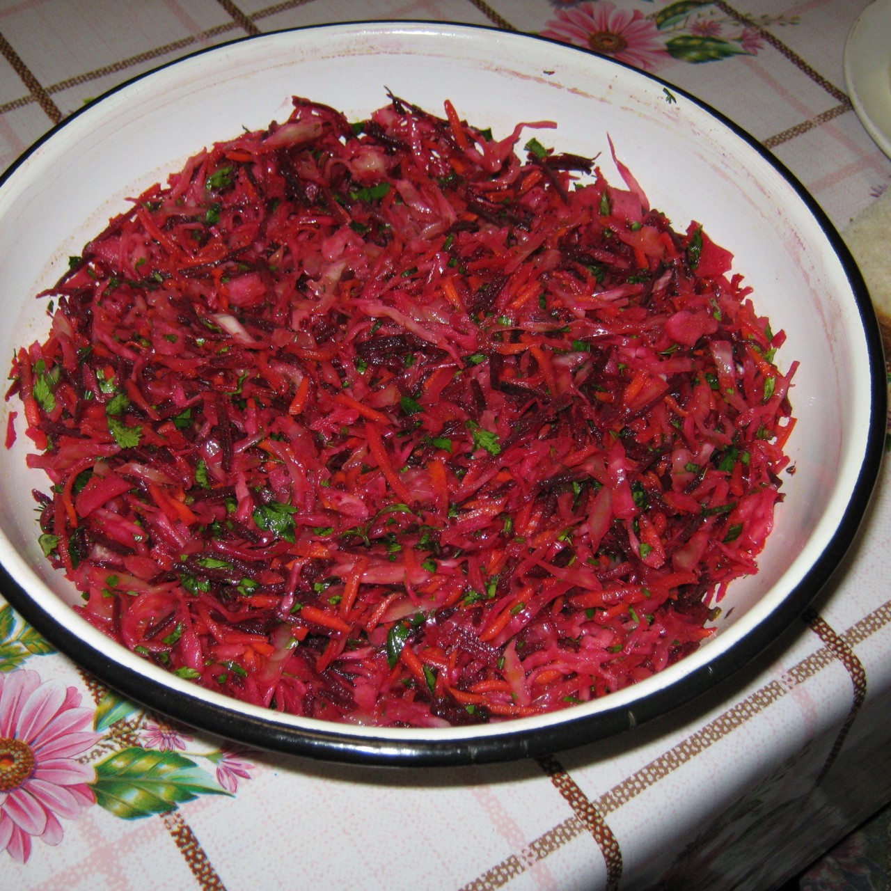 Салат из свежих овощей