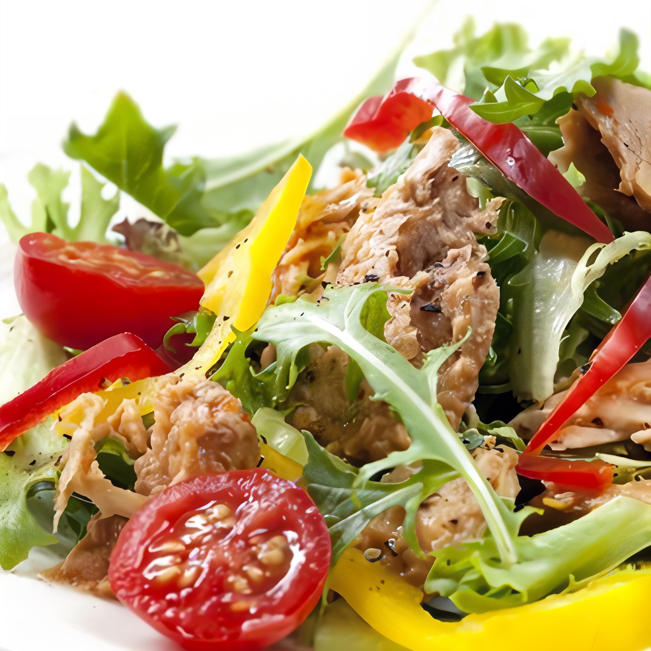 Салат из тунца и фенхеля по-тоскански