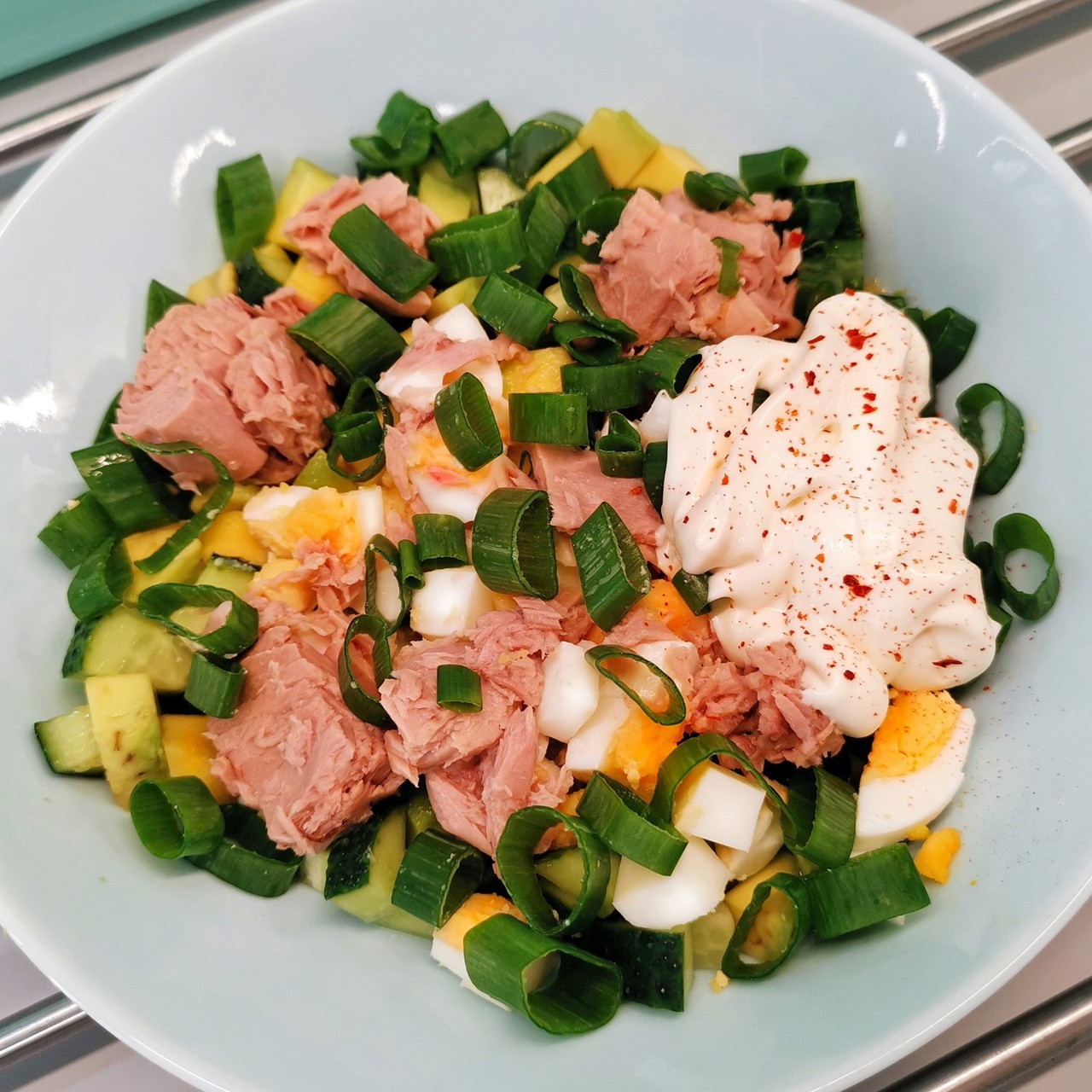 Салат из тунца