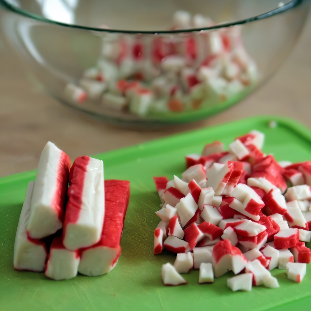 Салат-коктейль из морепродуктов