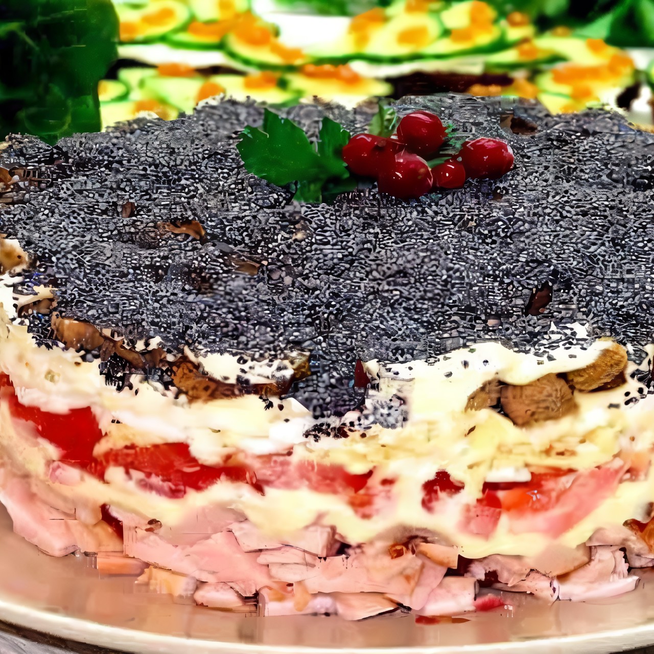 Салат «Курочка под кайфом»