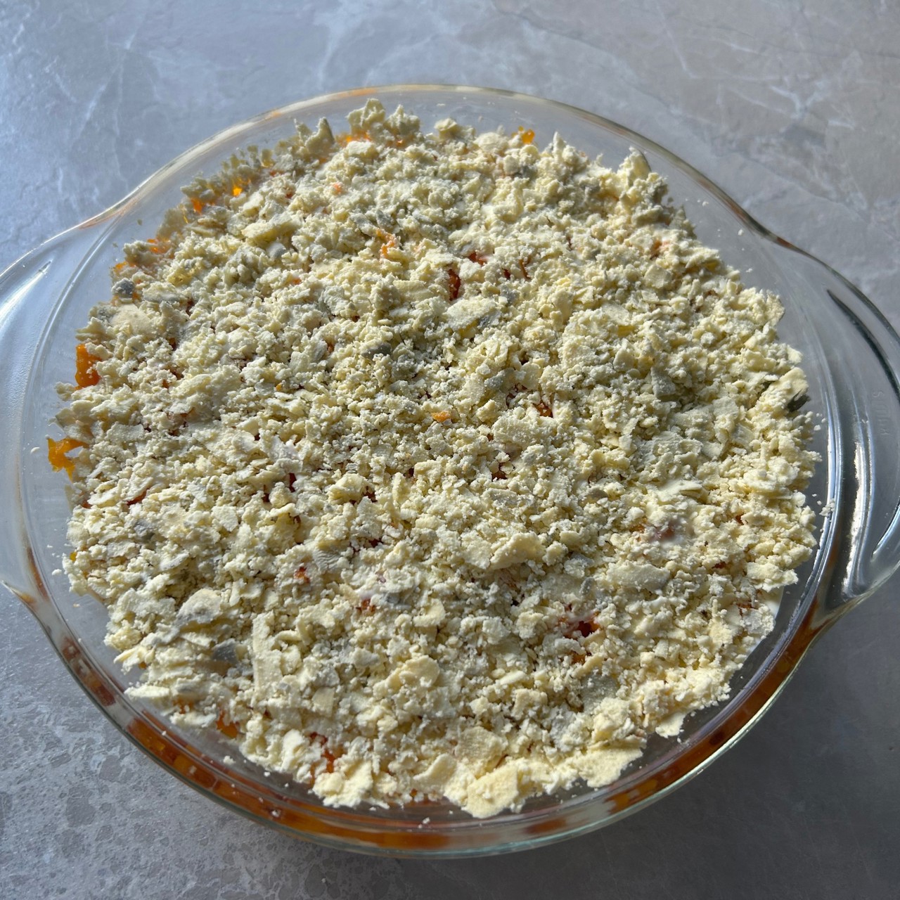 Салат мимоза с тунцом