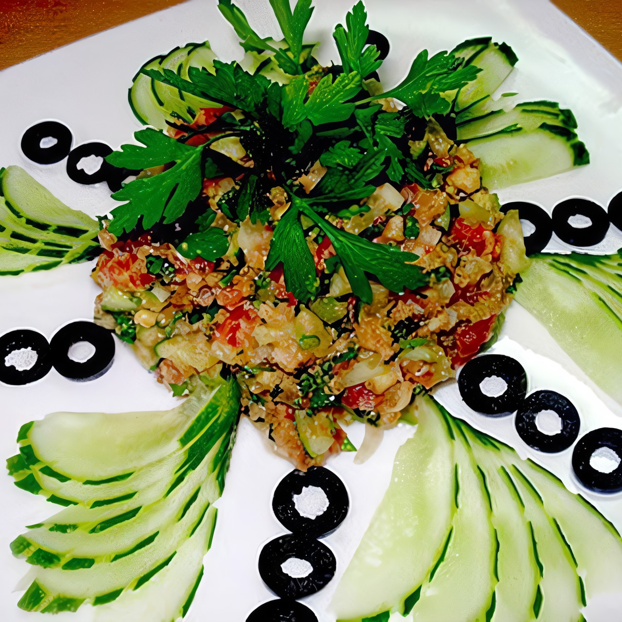 Салат «Мисс курочка ряба»