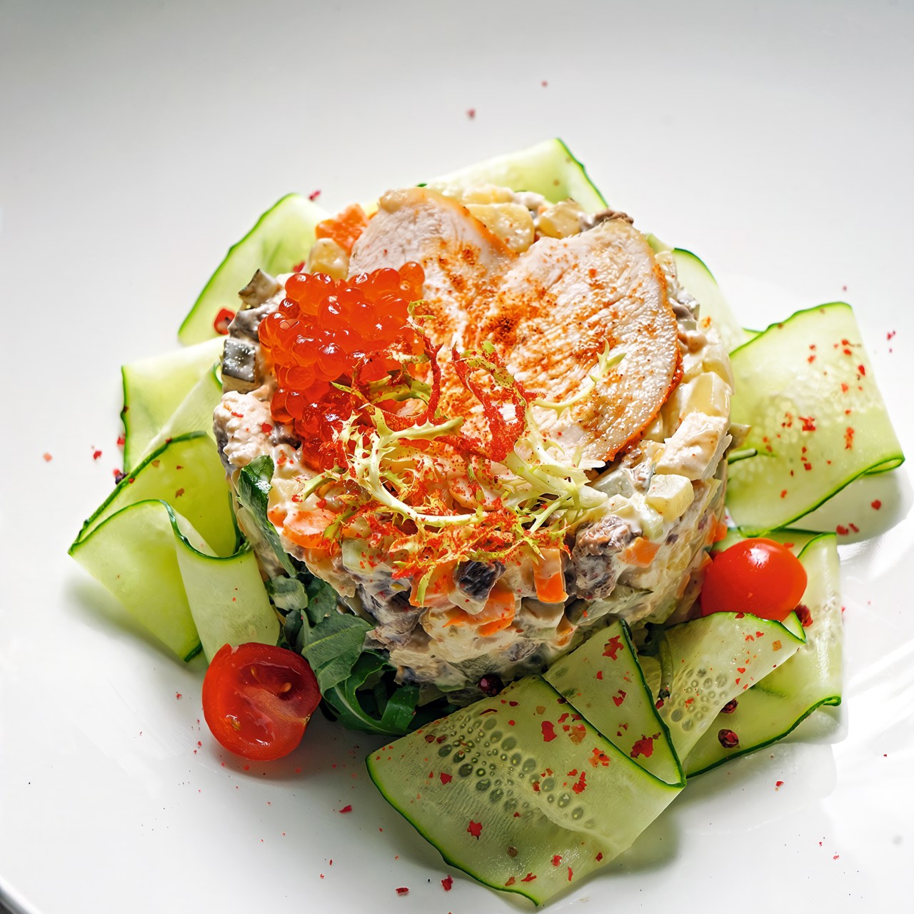 Салат оливье по-дворянски