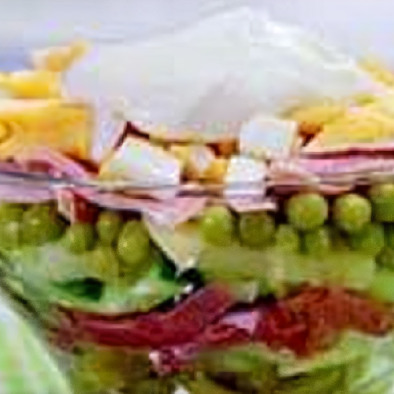 Салат праздничный картофельный