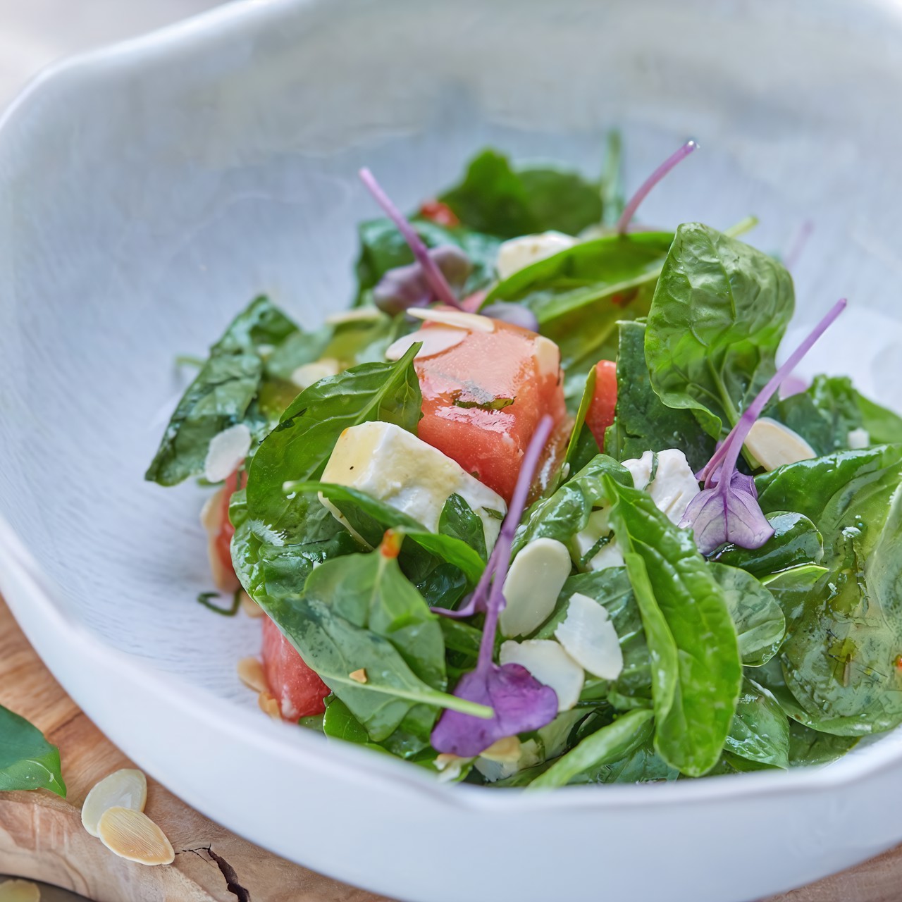 Салат с арбузом