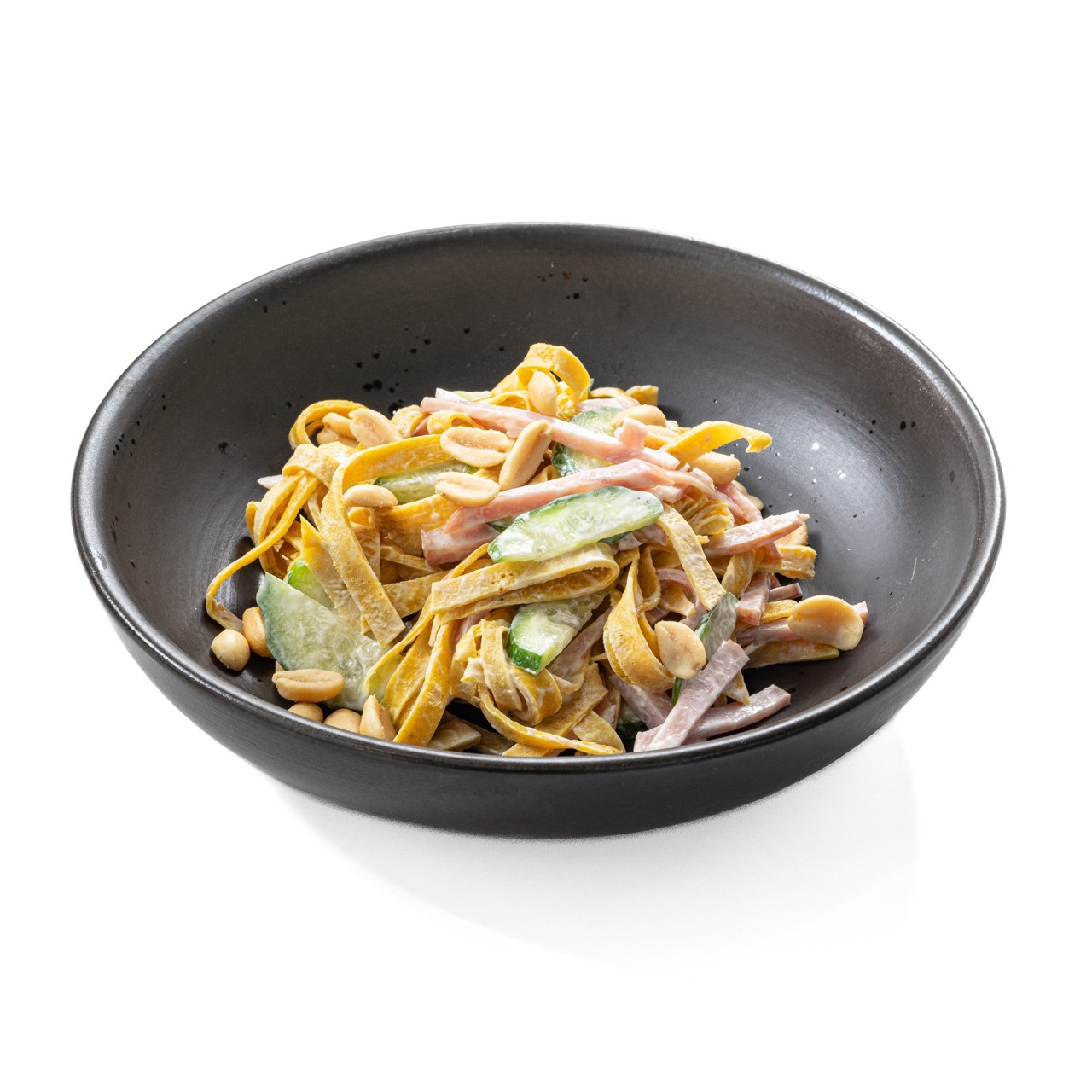 Салат с яичными блинчиками