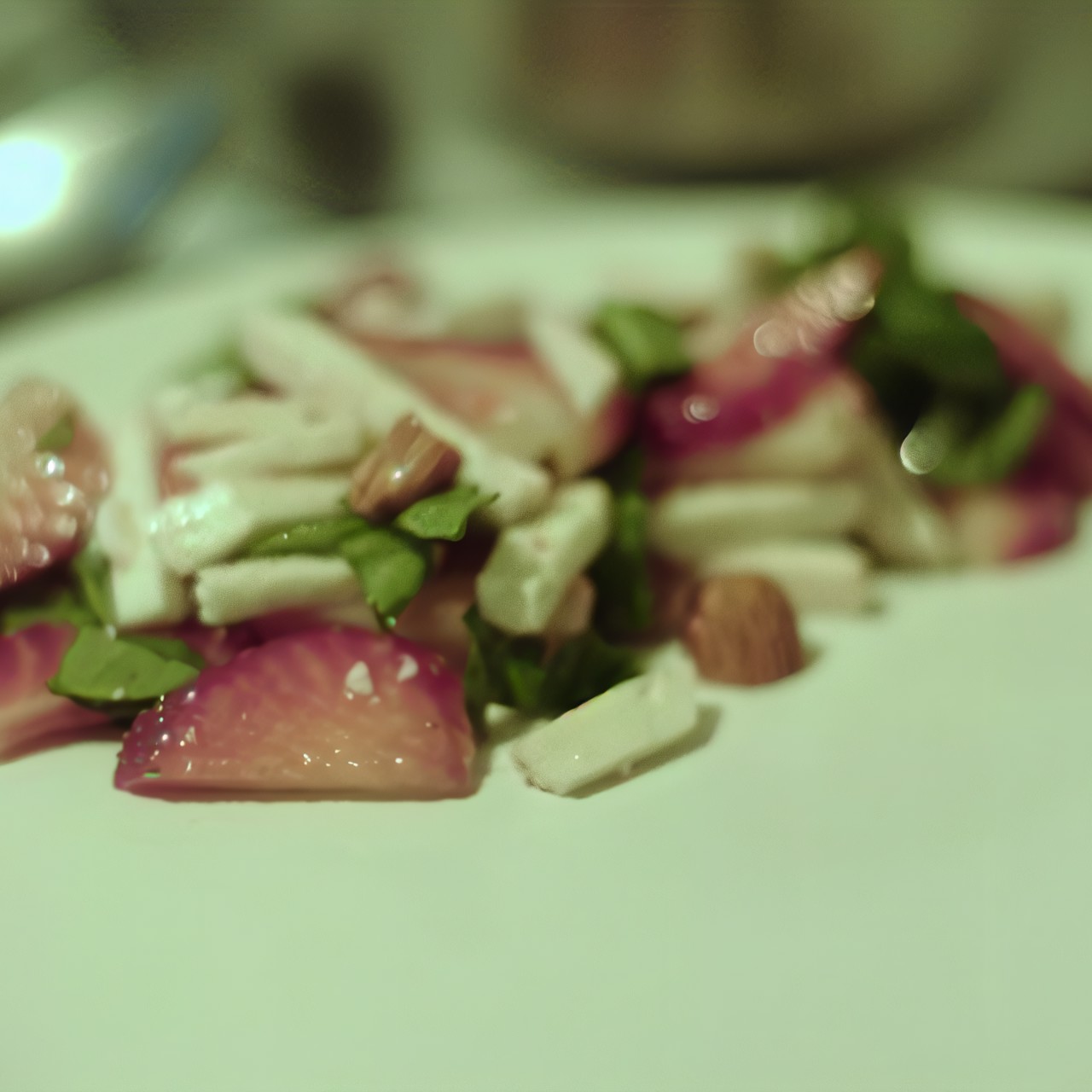 Салат с клубникой