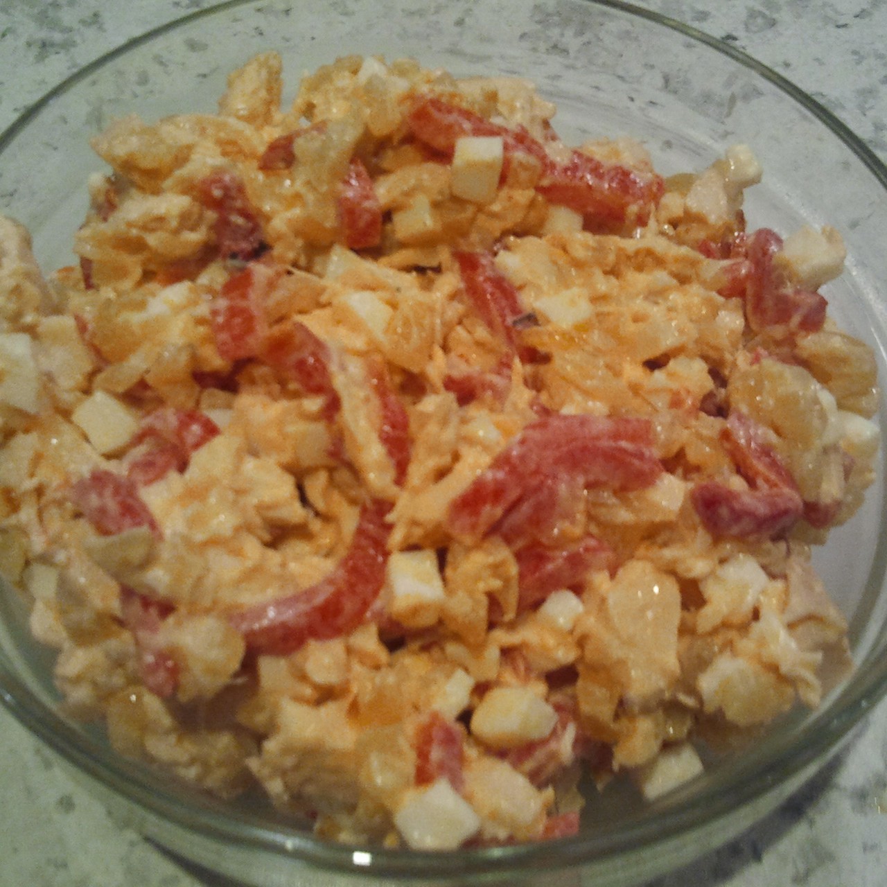 Салат с маринованным перцем