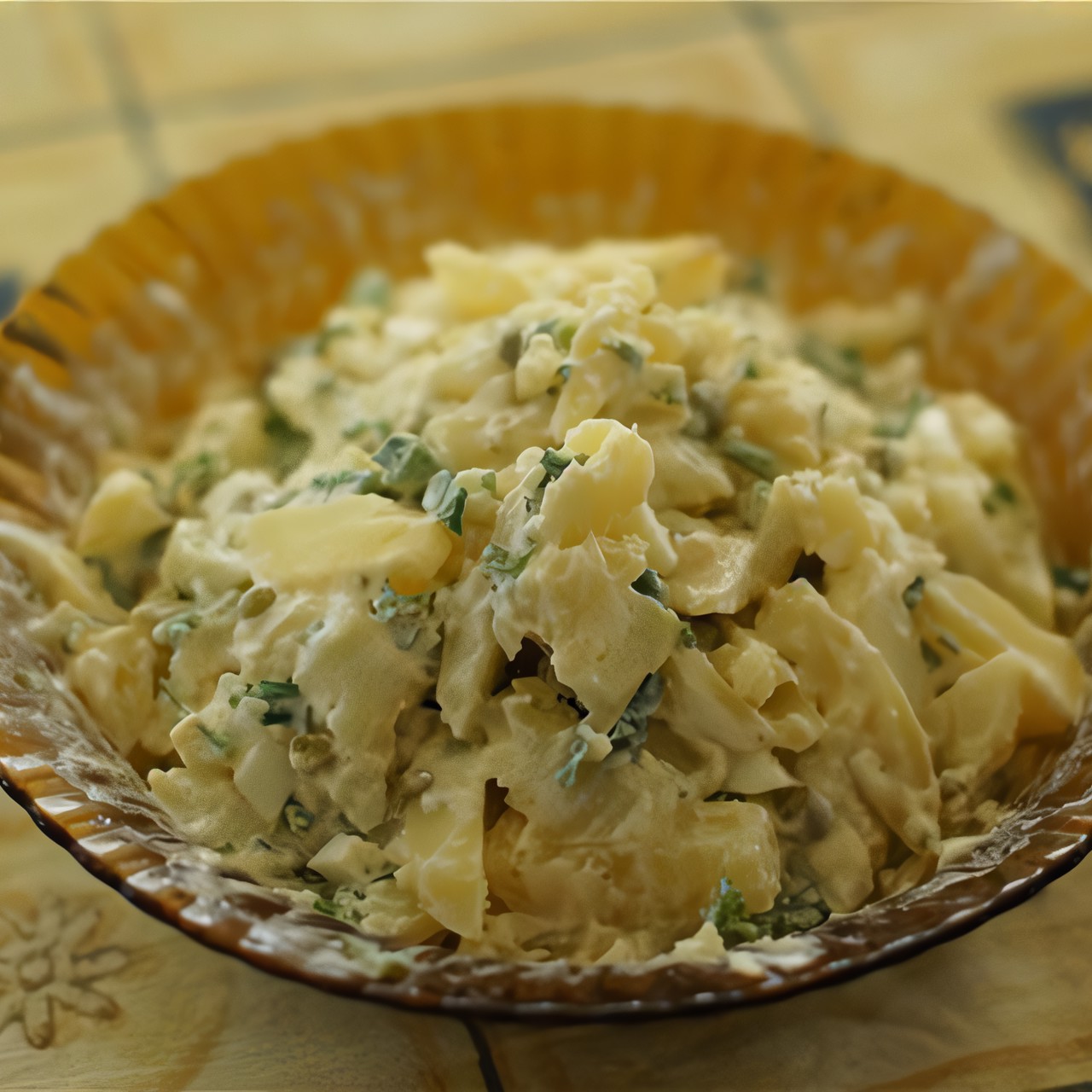 Салат с патиссонами