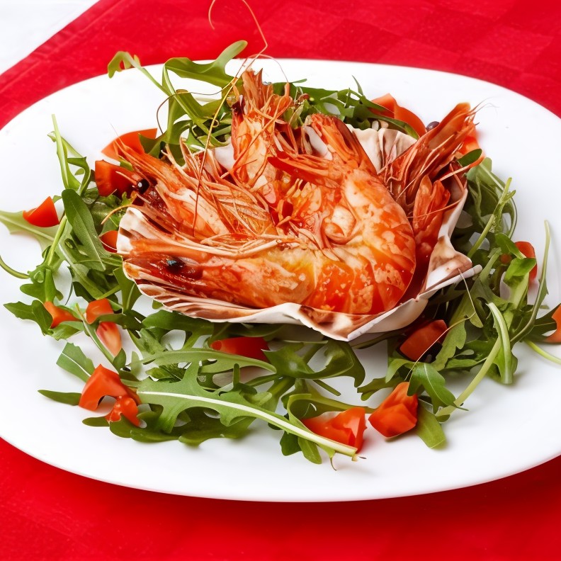 Салат с рукколой