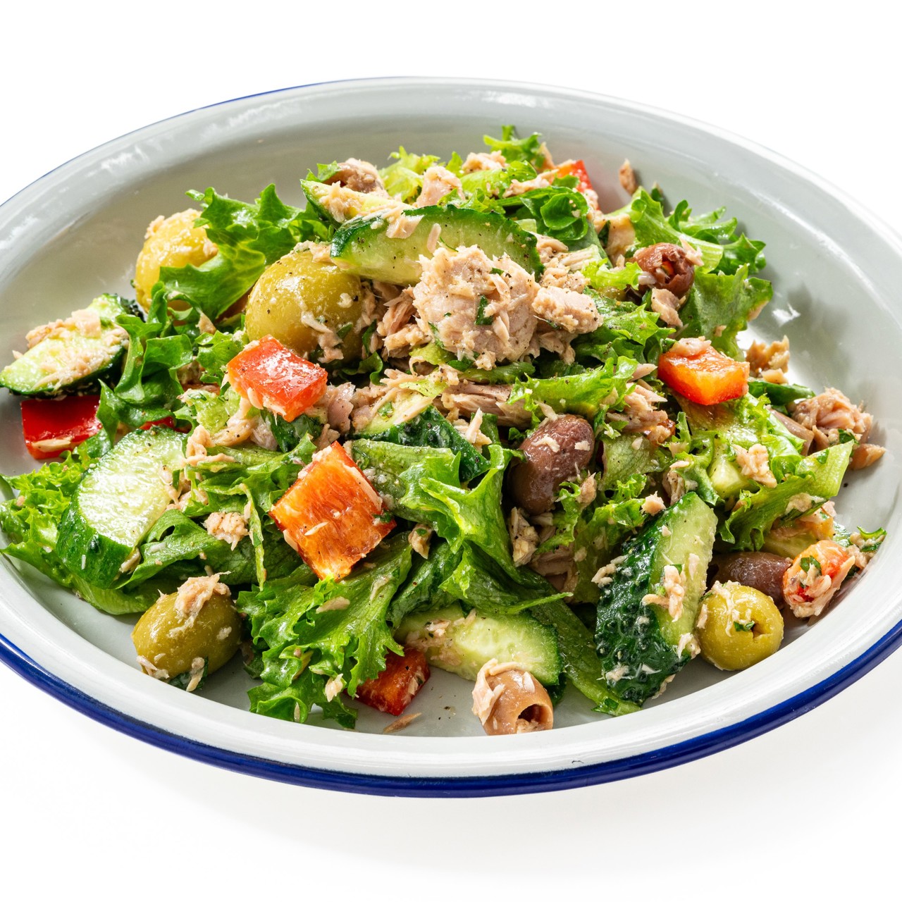 Салат с тунцом