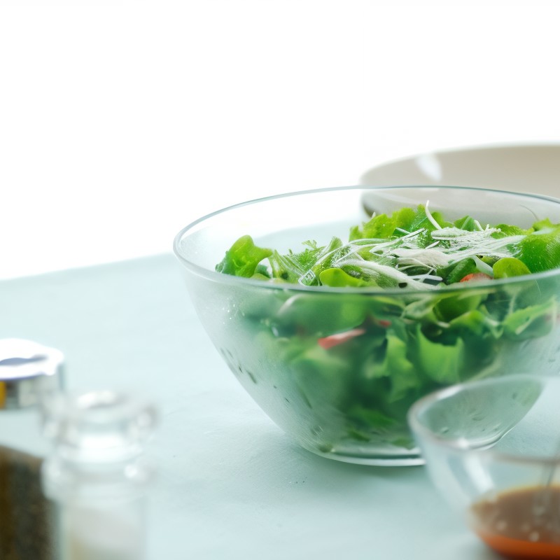 Салатная заправка из уксуса и растительного масла