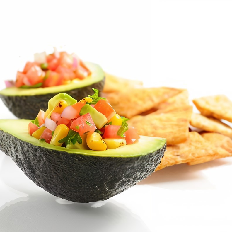 Сальса из авокадо и кукурузы