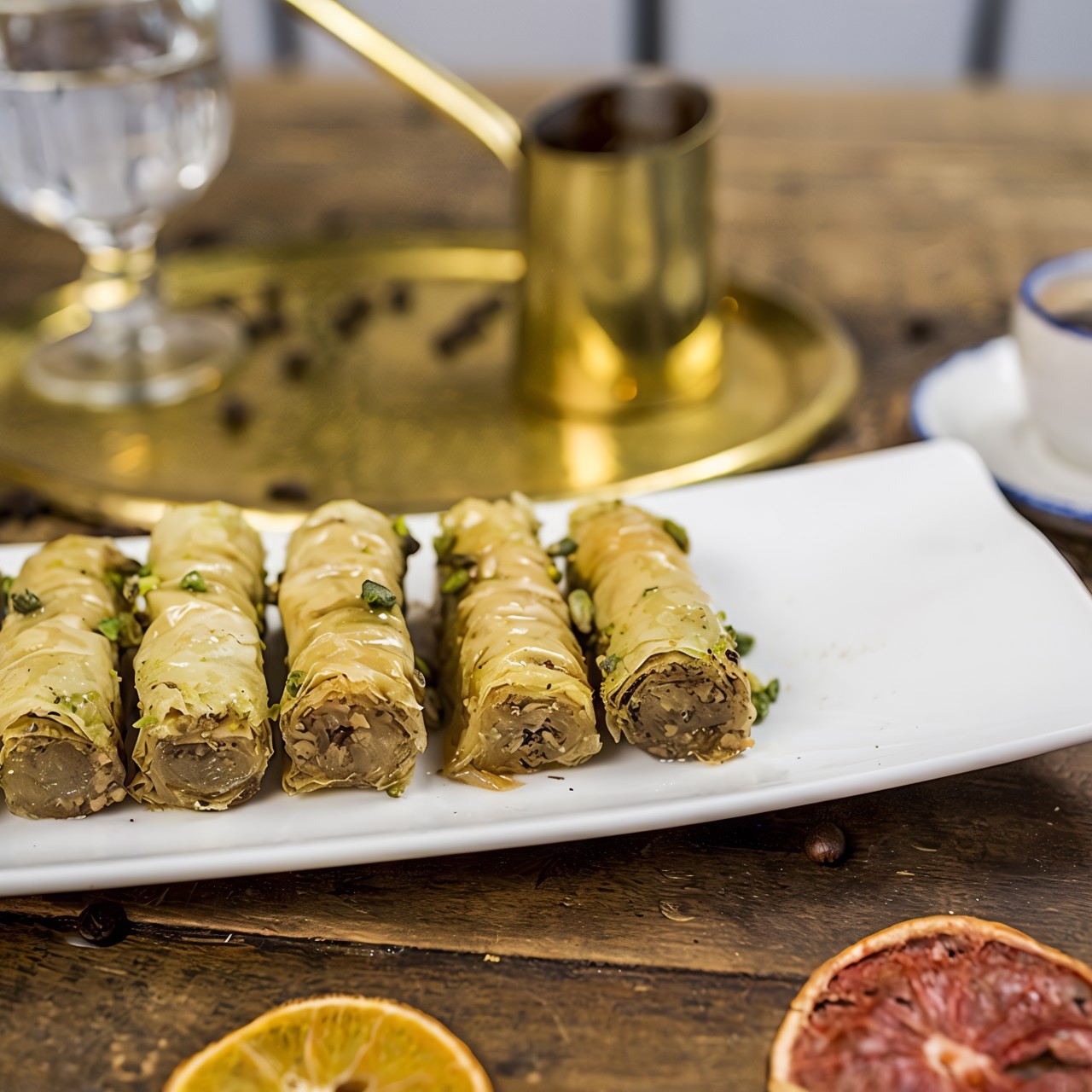 Сарагли-ролл из пахлавы