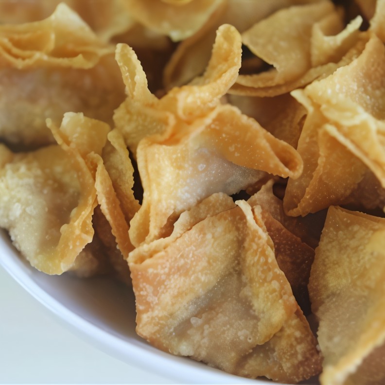 Сардины в мешочках из теста