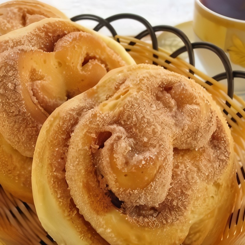 Сдобные булочки на молоке