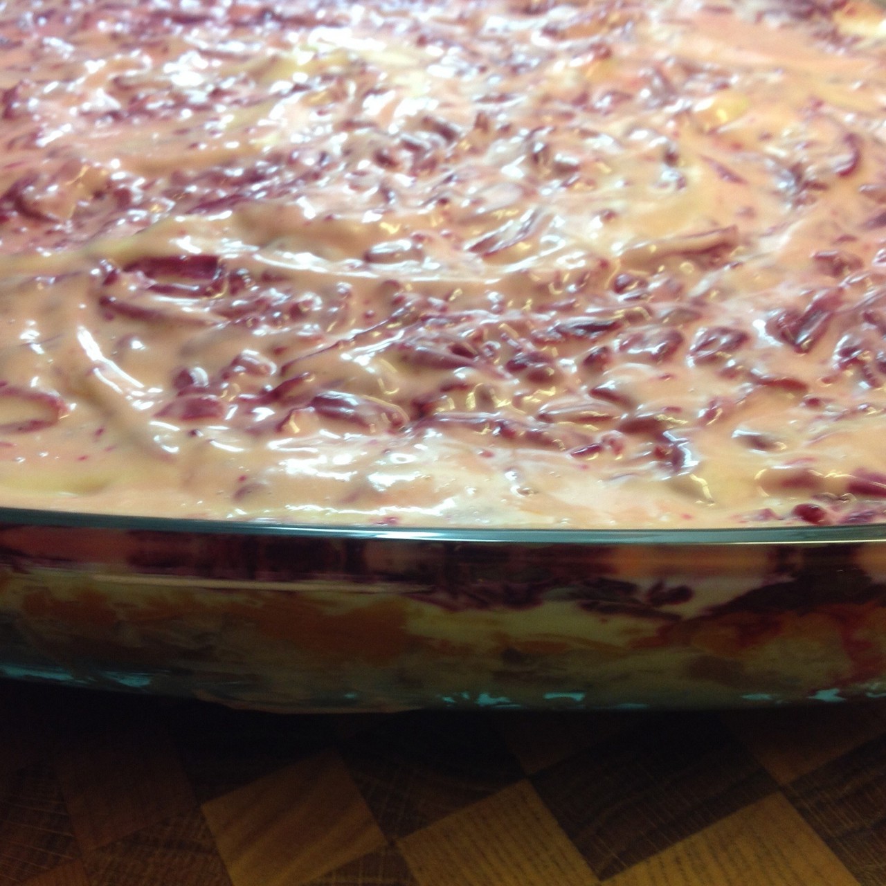 Селедка под шубой из овощей