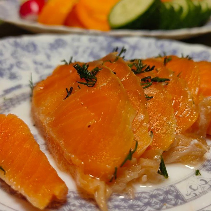 Семга малосольная