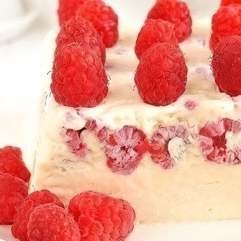 Семифредо с малиной