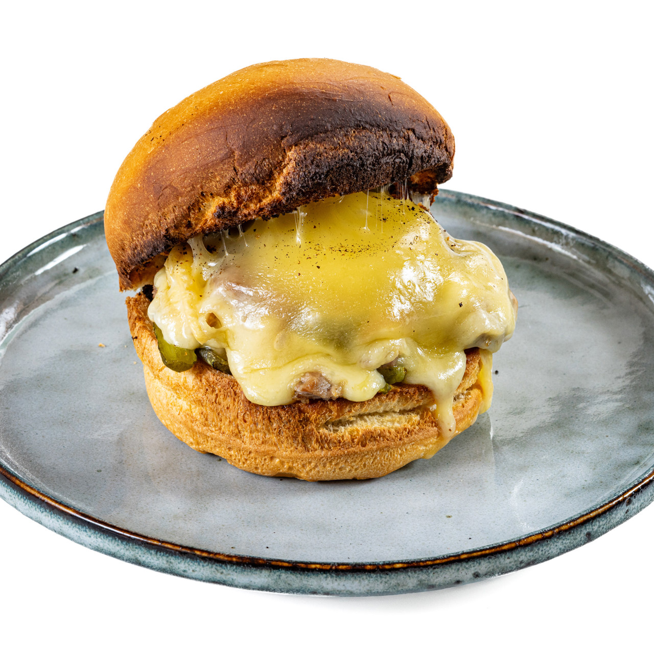 Сэндвич с рваной свининой