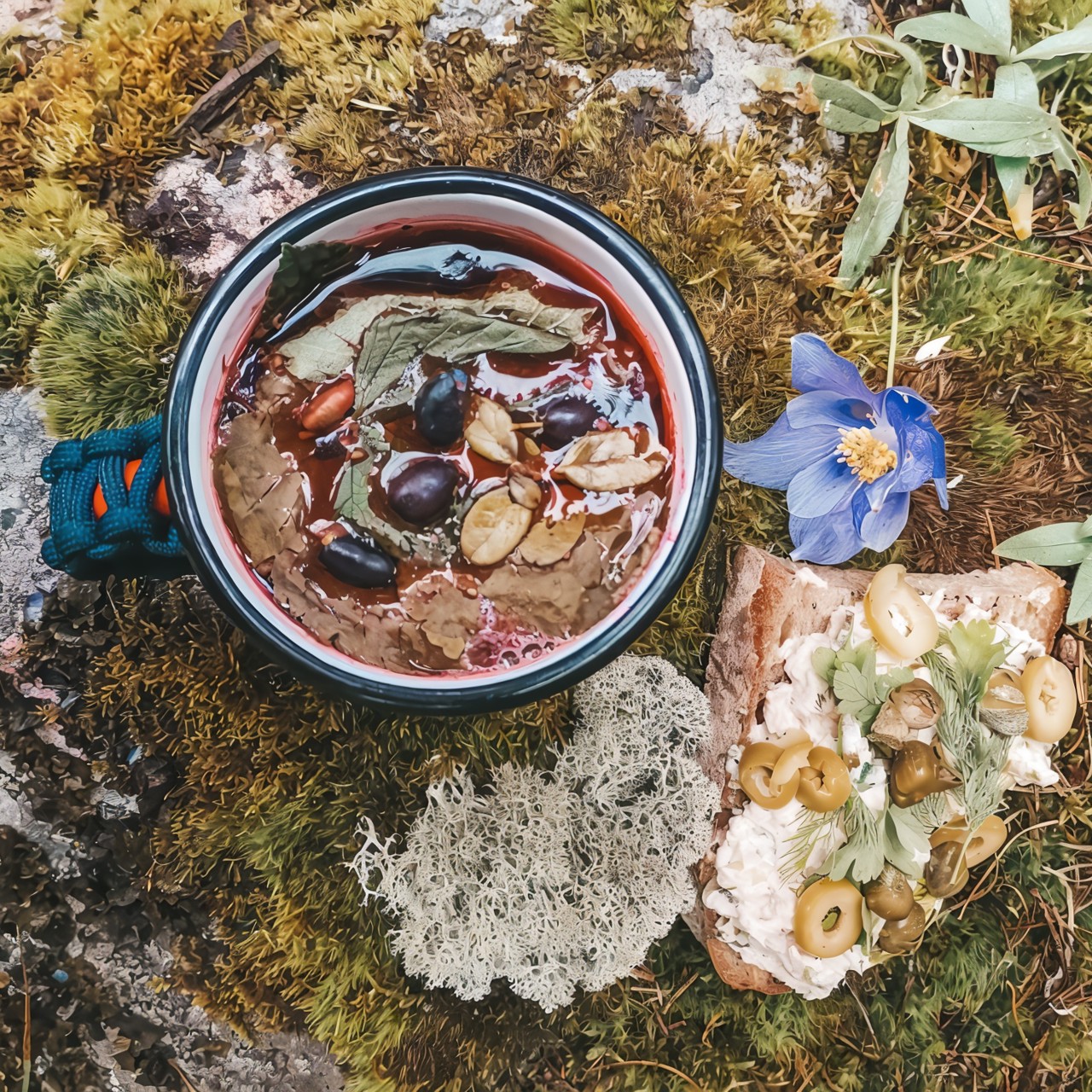 Сэндвич с тунцом на ремесленном хлебе