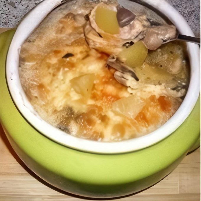 Сердечки в горшочках