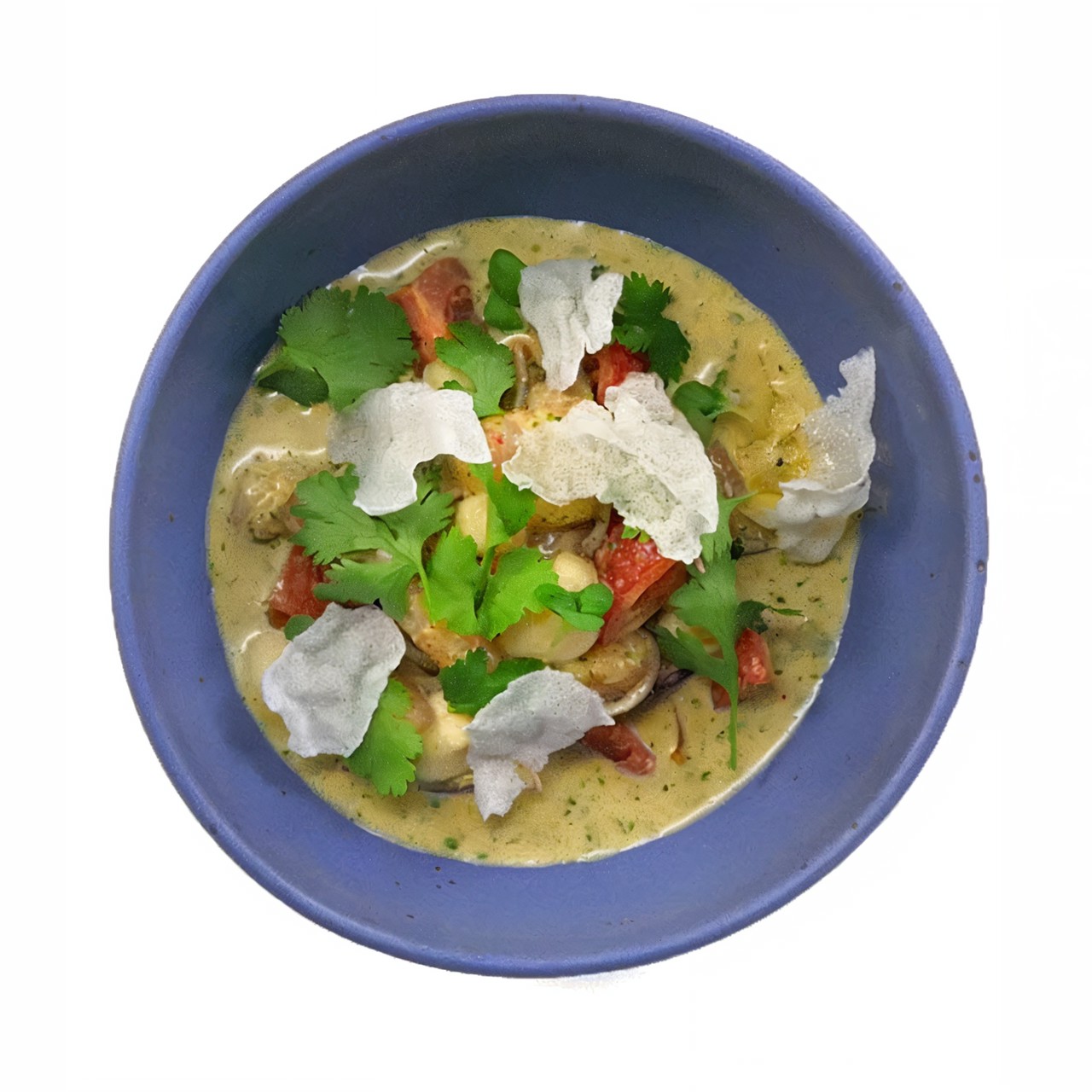 Севиче из креветок с сулугуни