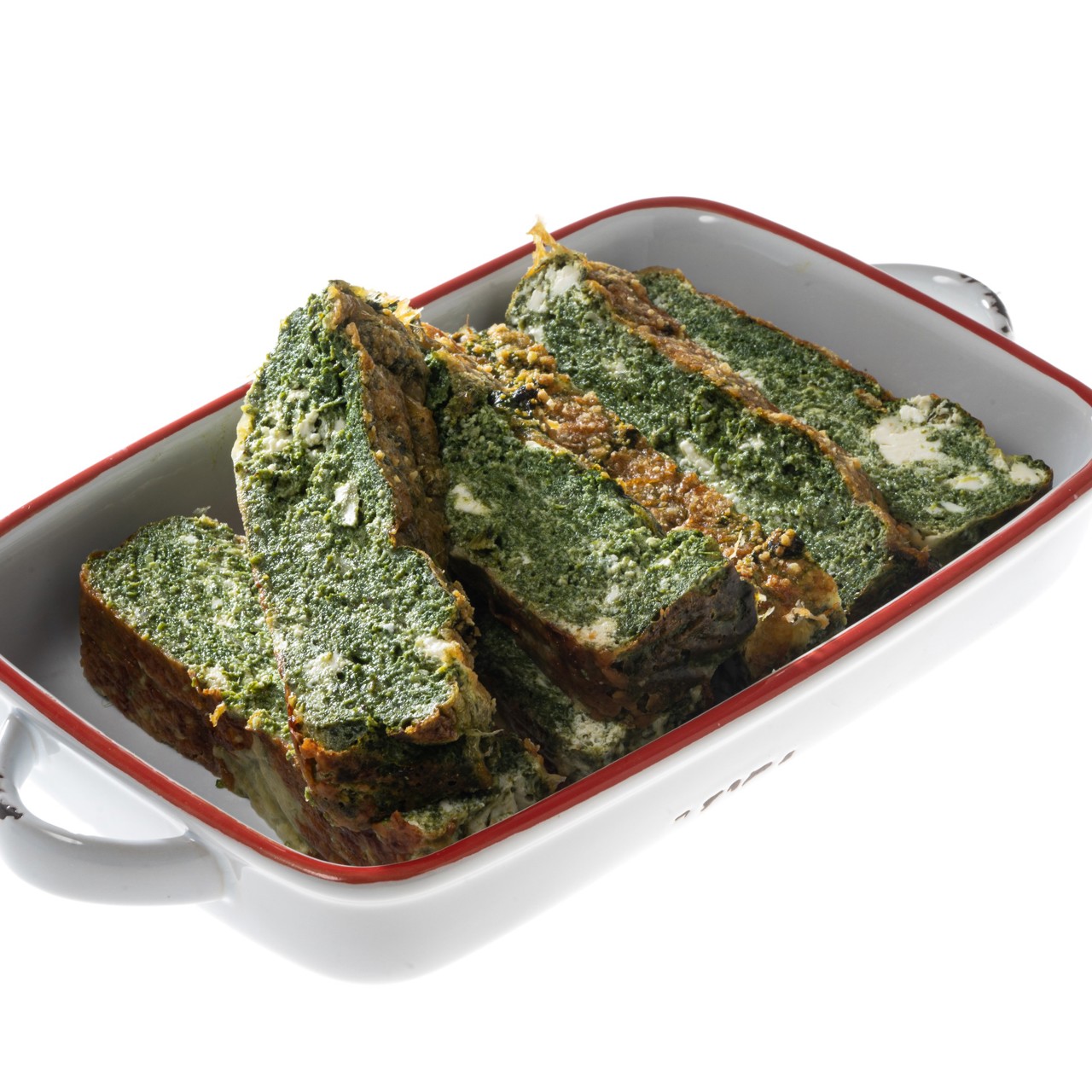 Сформато с рикоттой и шпинатом