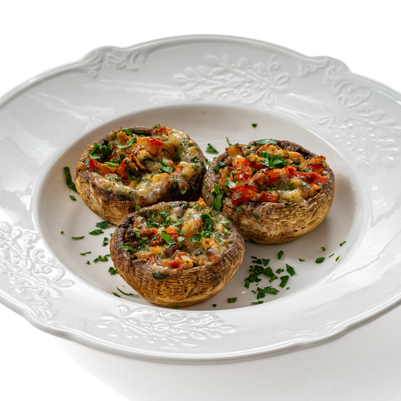 Шампиньоны в духовке