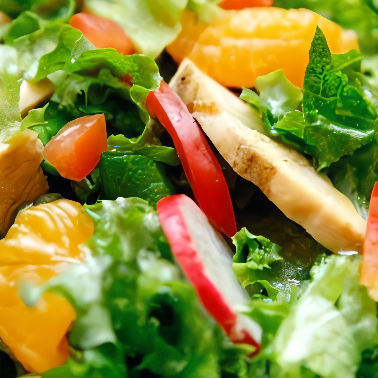 Шанхайский салат с курицей