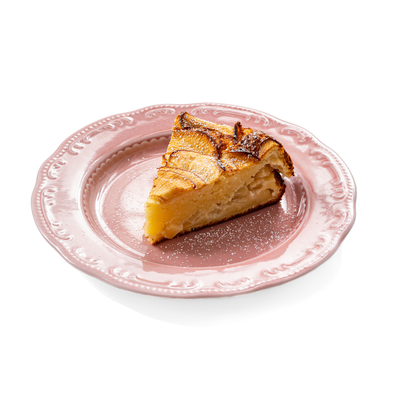 Шарлотка с творогом