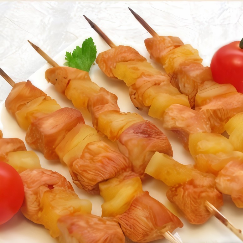 Шашлыки «Домашние» с куриным филе и помидорами