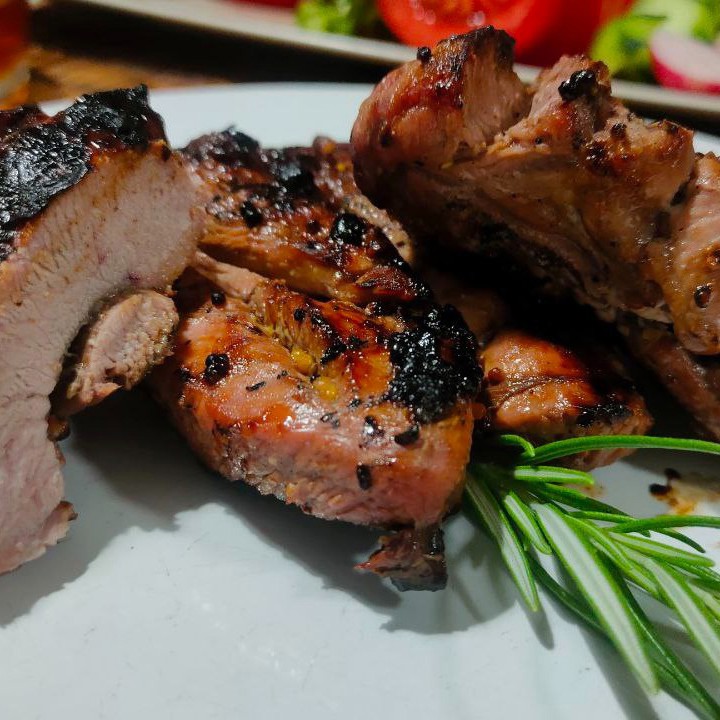 Шашлык из индейки в соевом маринаде