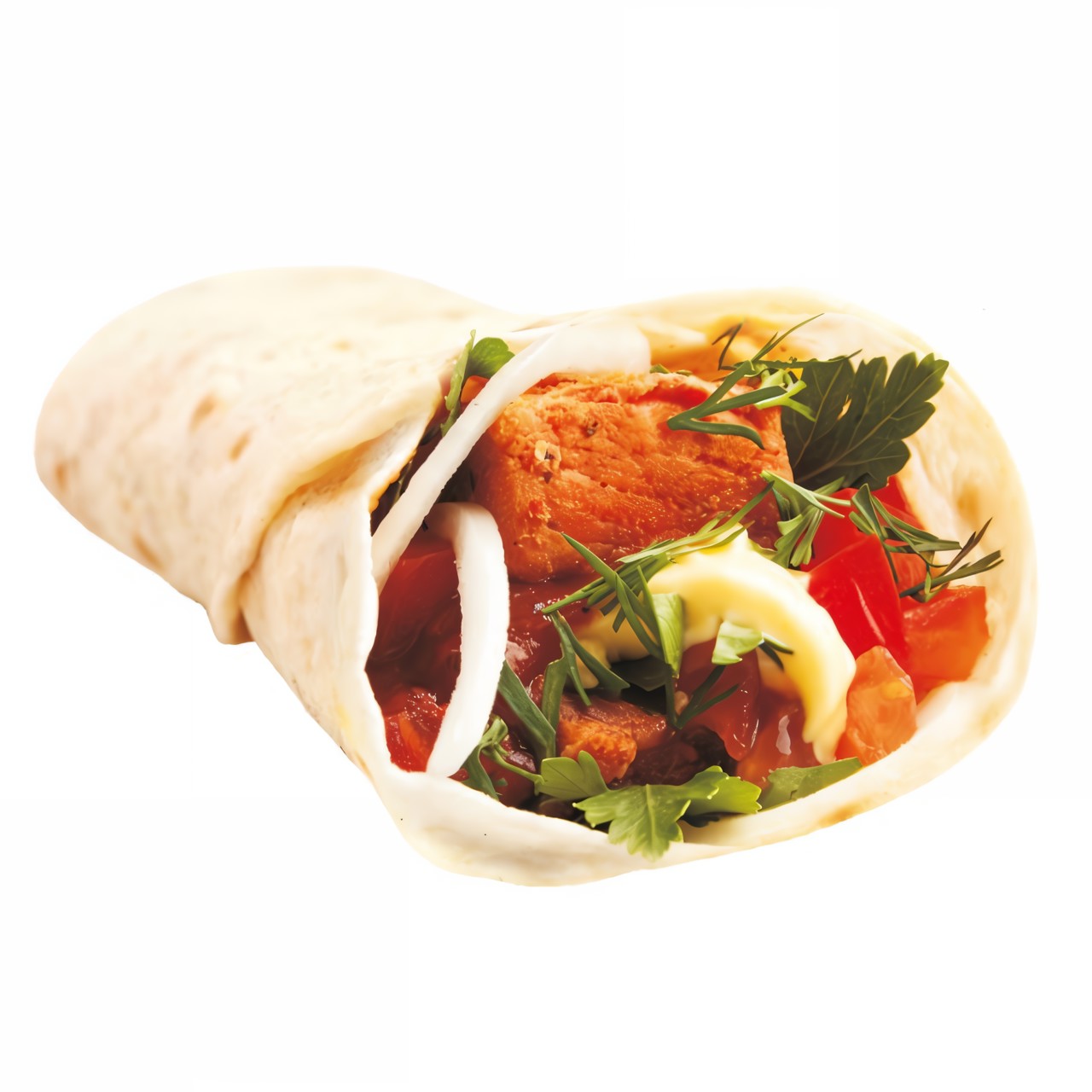 Шашлык из свинины в лаваше