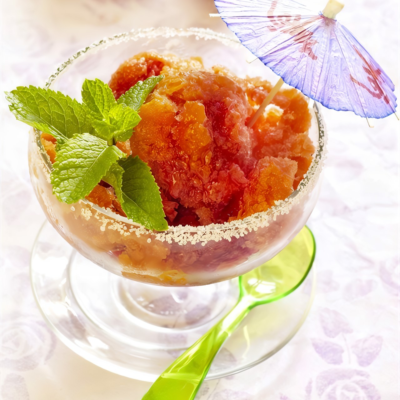 Шербет из чая «Эрл Грей» с лимоном