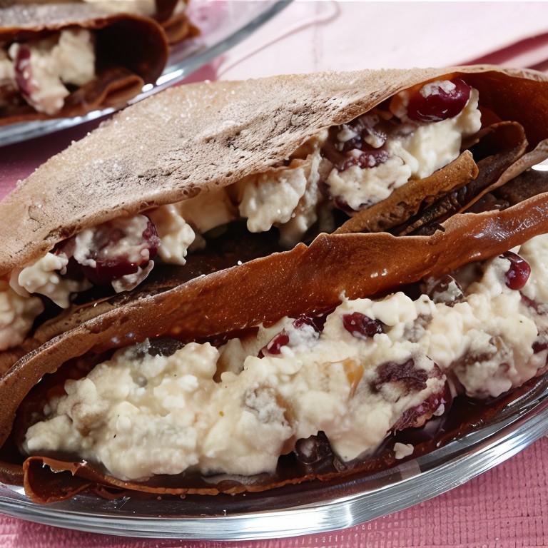 Шоколадные блины с ромом