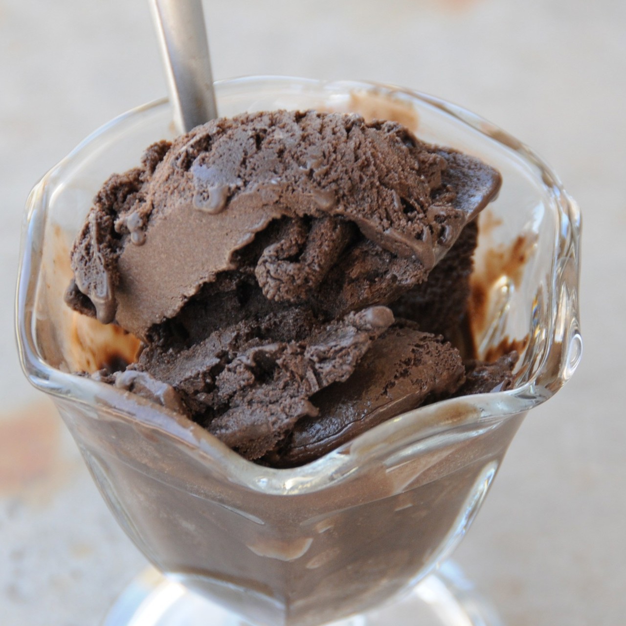 Шоколадный сорбет