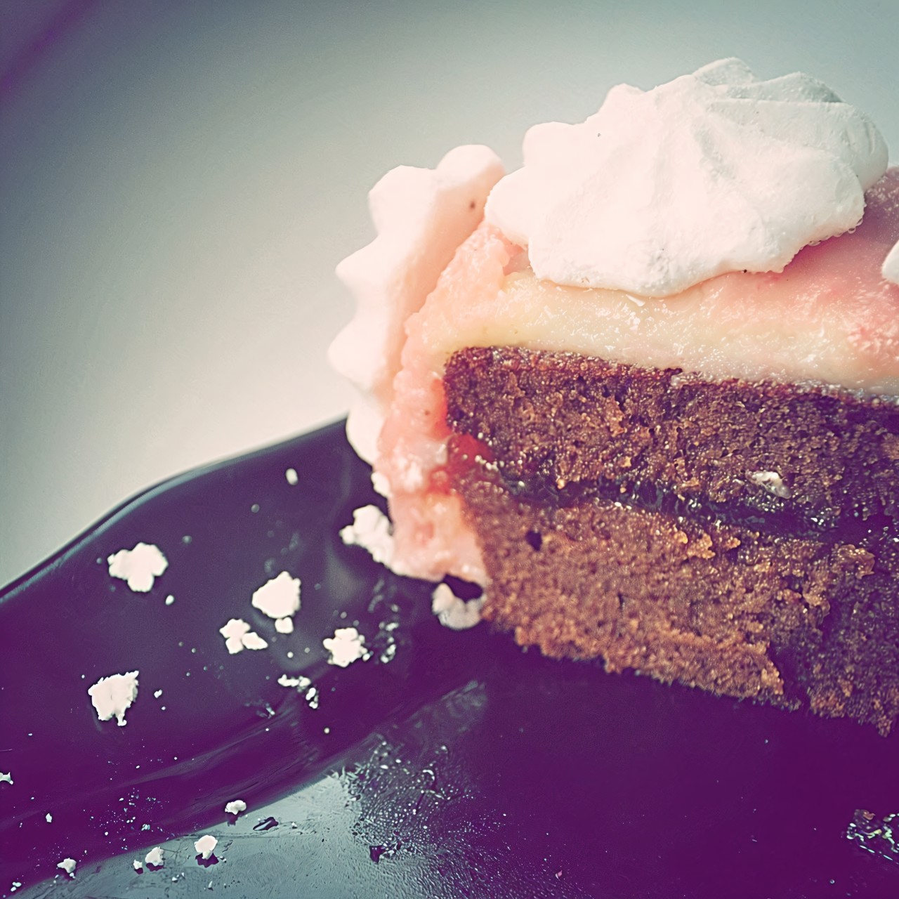 Шоколадный торт с джемом