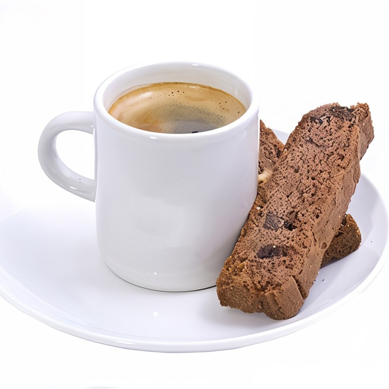 Шоколадно-апельсиновые бискотти с имбирными цукатами