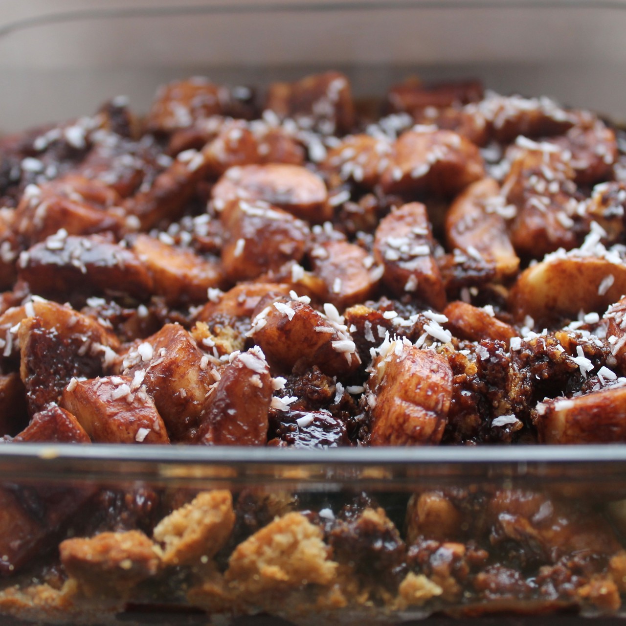 Шоколадно-Банановый торт на песочной основе