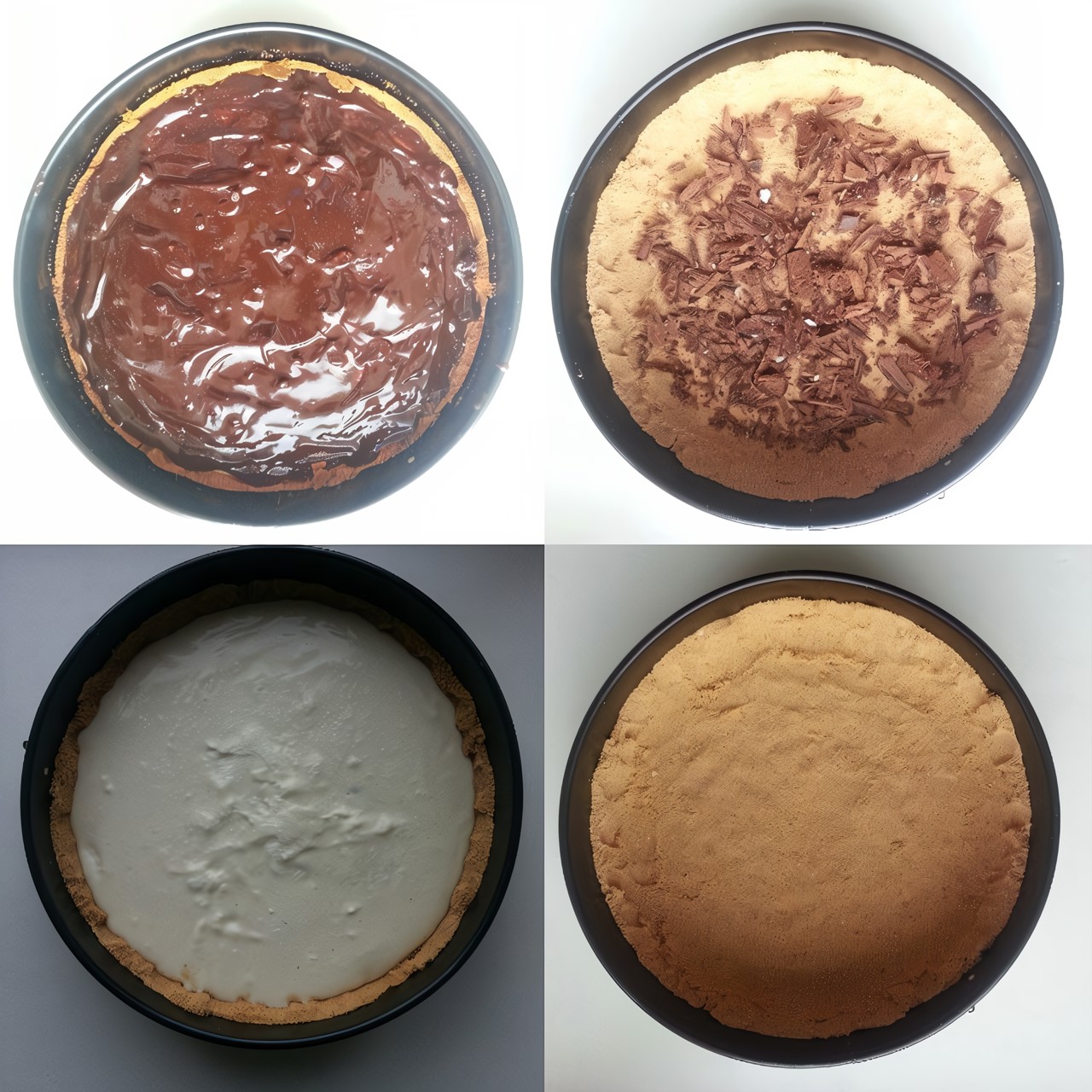 Шоколадно-имбирный чизкейк