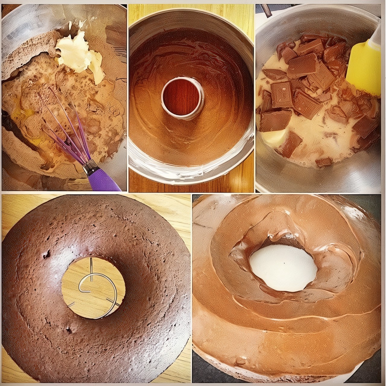 Шоколадный кекс.