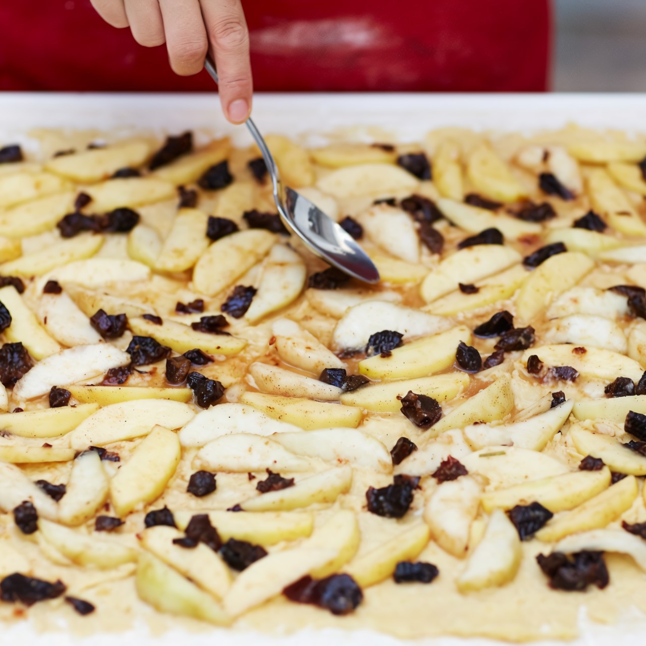 Штрудель с садовыми фруктами в тесте фило