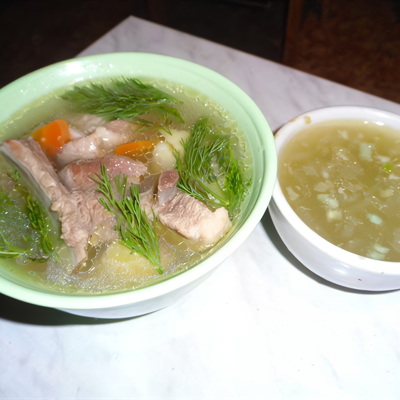 Шулюм с тузлуком