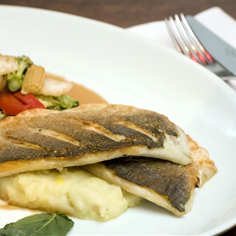 Сибас жареный