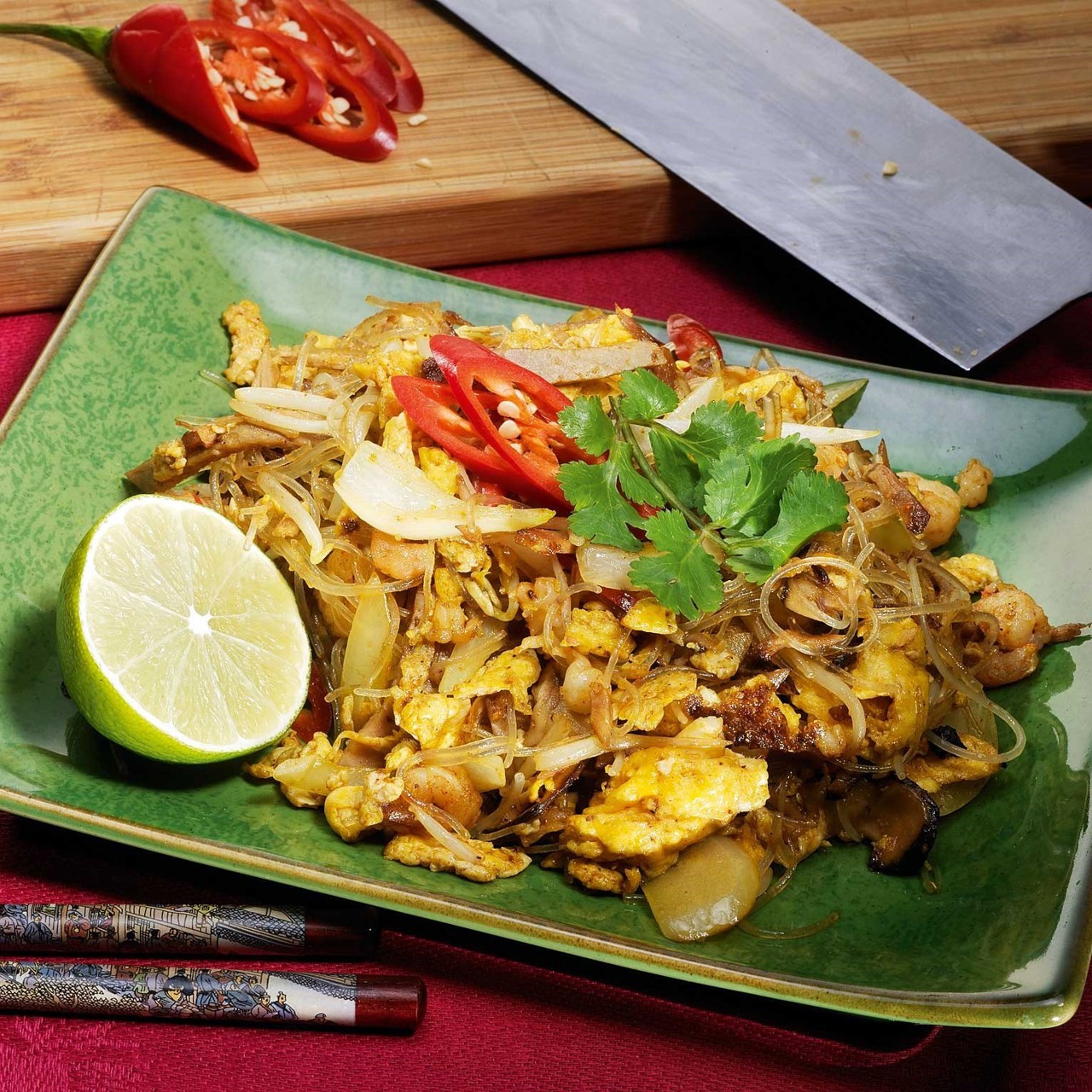 Сингапурская лапша