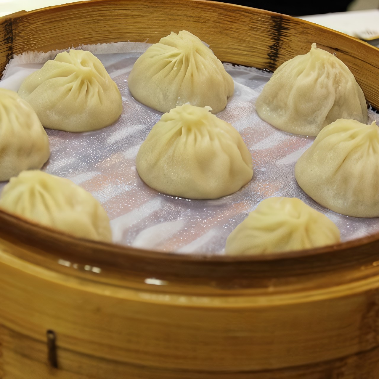 Сингапурские дамплинги со свининой и креветками