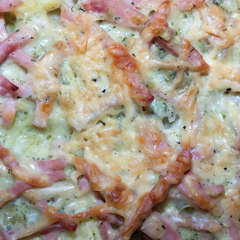 Сырная картофельная запеканка